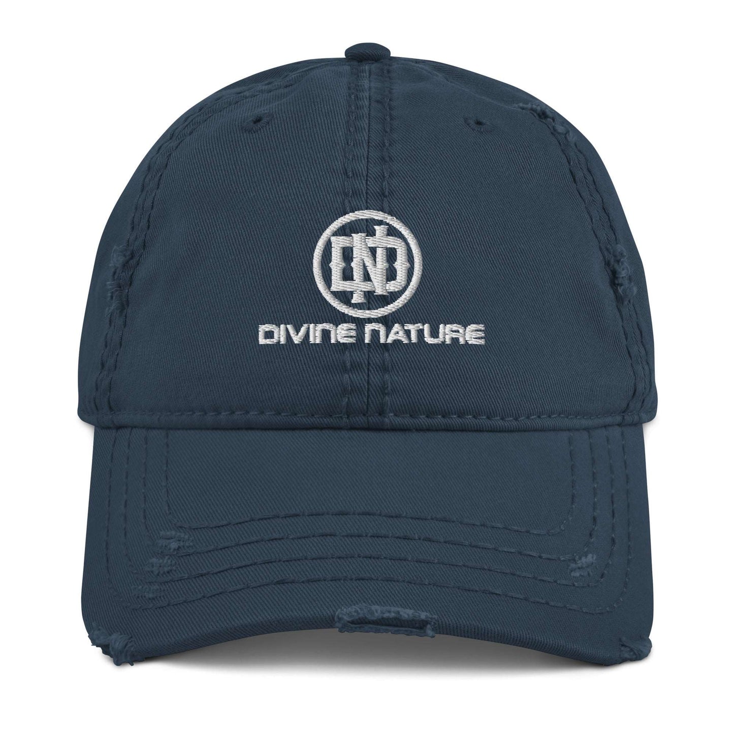 Divine Nature Distressed Dad Hat