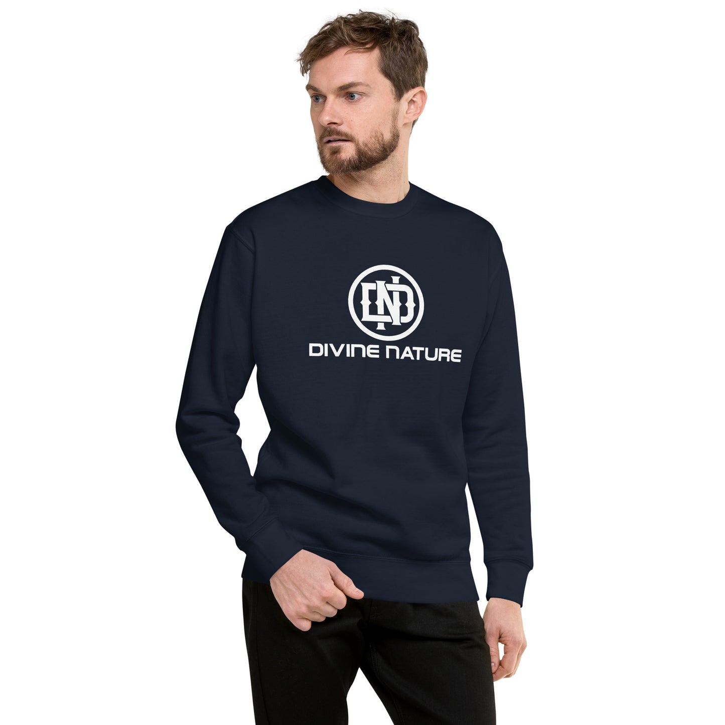 DN White Unisex  Sweatshirt