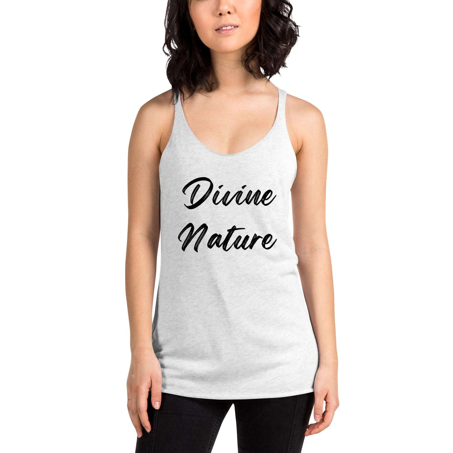 Women's Divine Nature Racerback Tank - Divine Nature Clothing