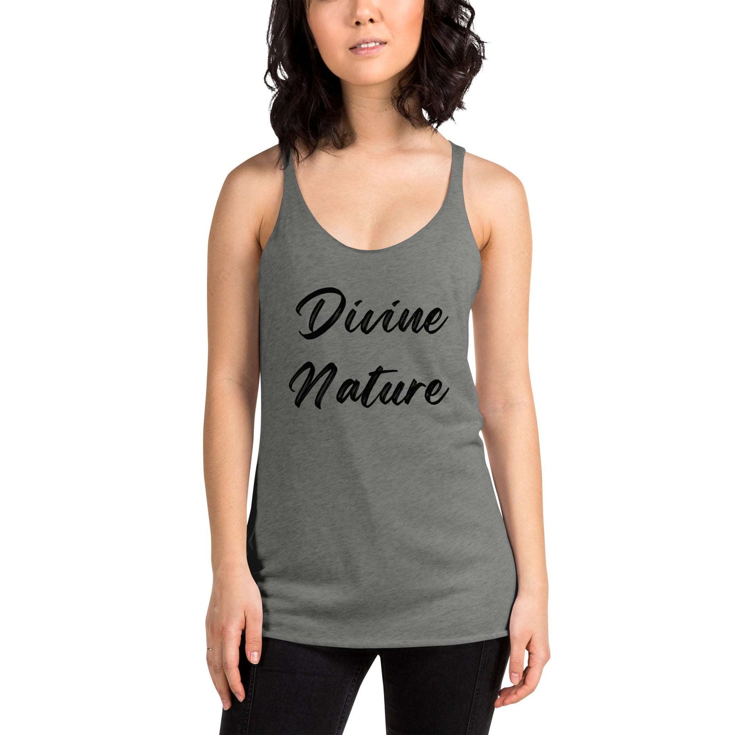 Women's Divine Nature Racerback Tank - Divine Nature Clothing