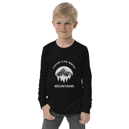 Moving Mountains Youth Long Sleeve Tee