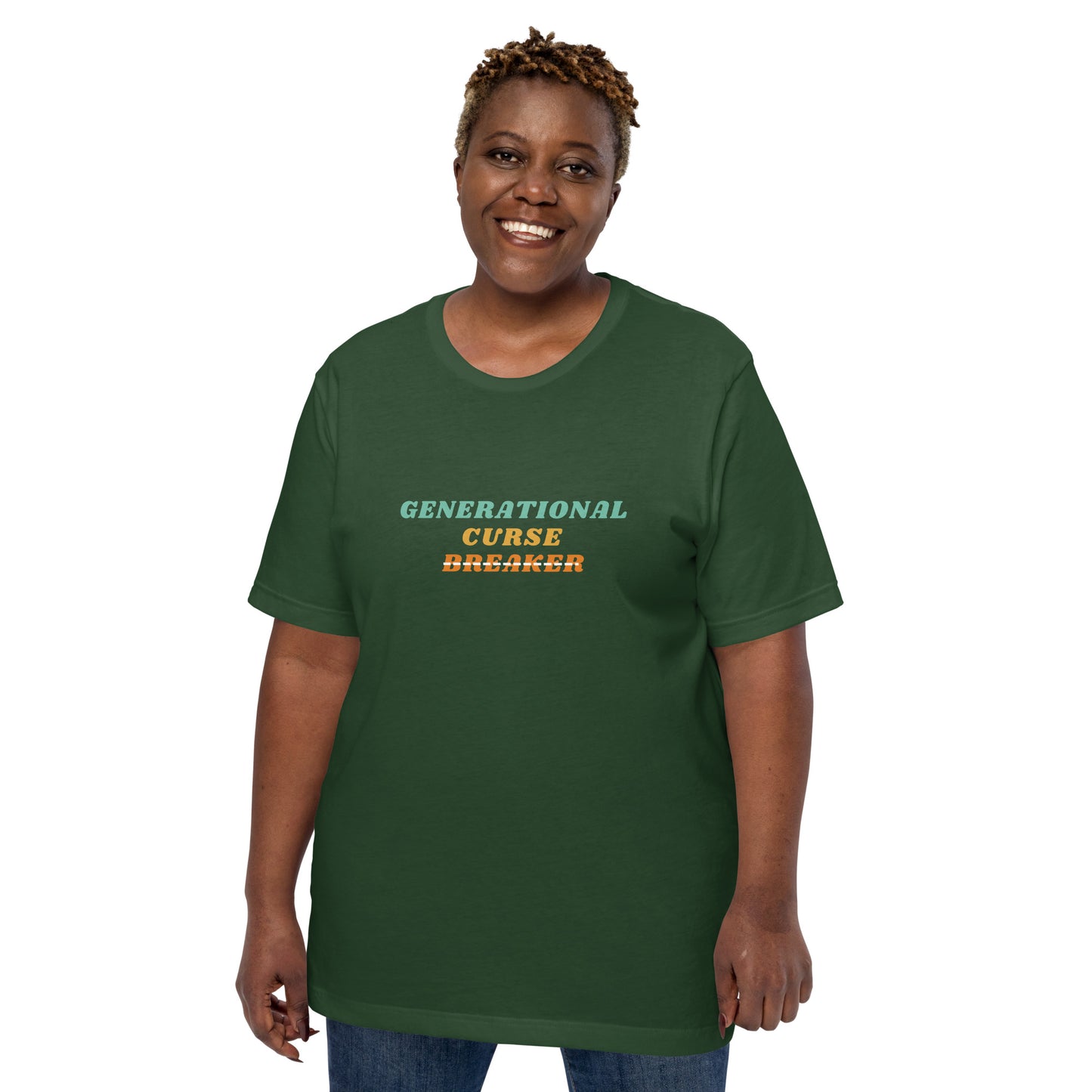 Curse Breaker Women T-Shirt - Divine Nature Clothing